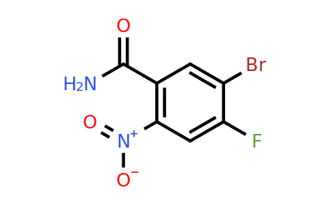 1805557-27-0 | 5-Bromo-4-fluoro-2-nitrobenzamide