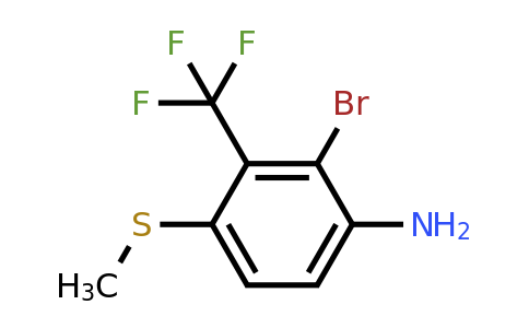 1805557-43-0 | 4-Amino-3-bromo-2-(trifluoromethyl)thioanisole