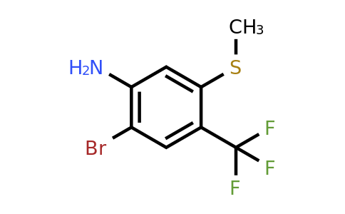 1805557-49-6 | 5-Amino-4-bromo-2-(trifluoromethyl)thioanisole
