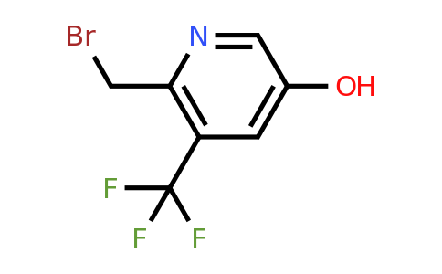 2-Bromomethyl-5-hydroxy-3-(trifluoromethyl)pyridine