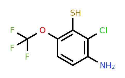1805559-48-1 | 3-Amino-2-chloro-6-(trifluoromethoxy)thiophenol