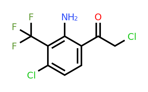 1805560-00-2 | 2'-Amino-4'-chloro-3'-(trifluoromethyl)phenacyl chloride