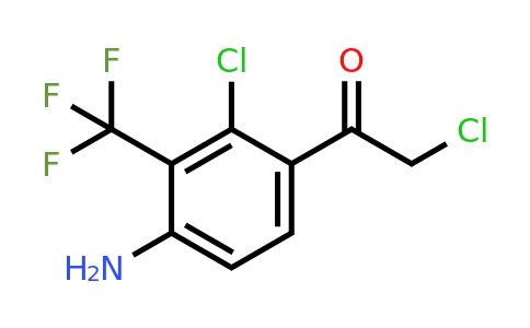 1805560-02-4 | 4'-Amino-2'-chloro-3'-(trifluoromethyl)phenacyl chloride