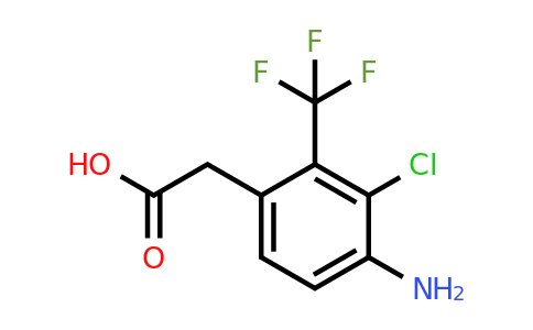 1805560-06-8 | 4-Amino-3-chloro-2-(trifluoromethyl)phenylacetic acid