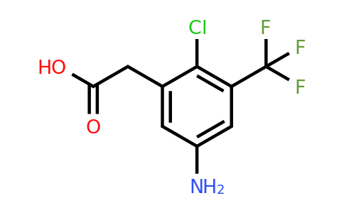 1805560-08-0 | 5-Amino-2-chloro-3-(trifluoromethyl)phenylacetic acid