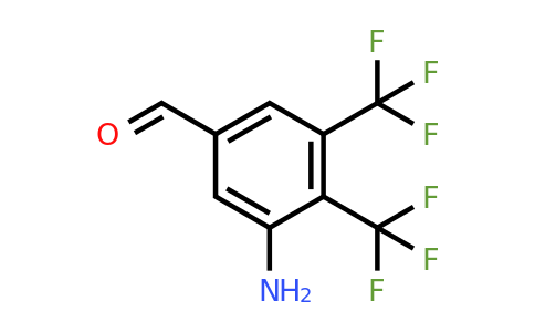 1805560-55-7 | 3-Amino-4,5-bis(trifluoromethyl)benzaldehyde