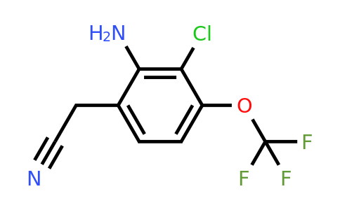 1805561-31-2 | 2-Amino-3-chloro-4-(trifluoromethoxy)phenylacetonitrile