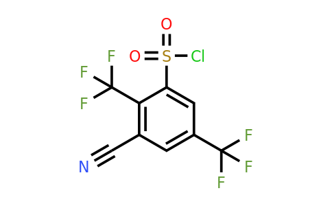 1805561-87-8 | 2,5-Bis(trifluoromethyl)-3-cyanobenzenesulfonylchloride