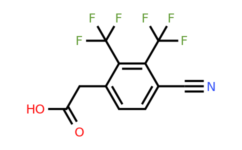 1805562-19-9 | 2,3-Bis(trifluoromethyl)-4-cyanophenylacetic acid