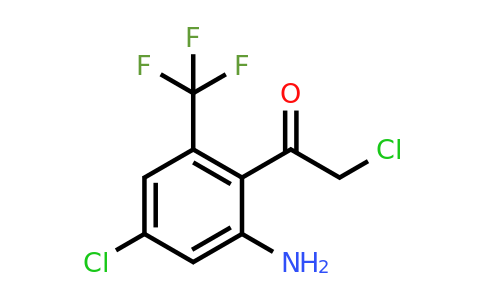 1805562-35-9 | 2'-Amino-4'-chloro-6'-(trifluoromethyl)phenacyl chloride