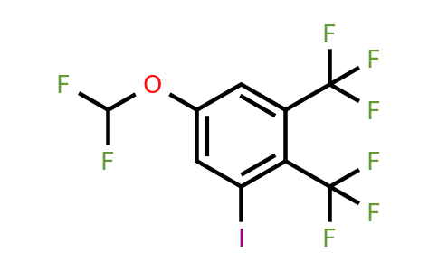 1805562-63-3 | 1,2-Bis(trifluoromethyl)-5-(difluoromethoxy)-3-iodobenzene