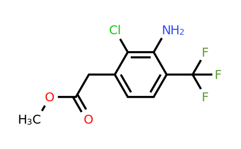 1805562-65-5 | Methyl 3-amino-2-chloro-4-(trifluoromethyl)phenylacetate