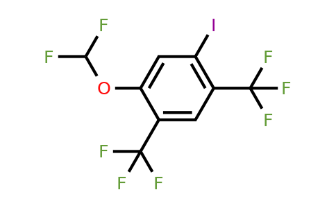 1805562-69-9 | 1,5-Bis(trifluoromethyl)-2-(difluoromethoxy)-4-iodobenzene