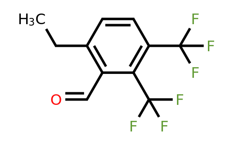 1805563-20-5 | 2,3-Bis(trifluoromethyl)-6-ethylbenzaldehyde