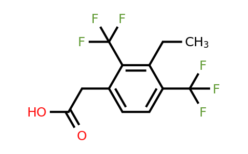 1805563-67-0 | 2,4-Bis(trifluoromethyl)-3-ethylphenylacetic acid