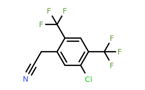 1805565-44-9 | 2,4-Bis(trifluoromethyl)-5-chlorophenylacetonitrile