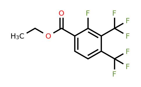 1805566-13-5 | Ethyl 3,4-bis(trifluoromethyl)-2-fluorobenzoate