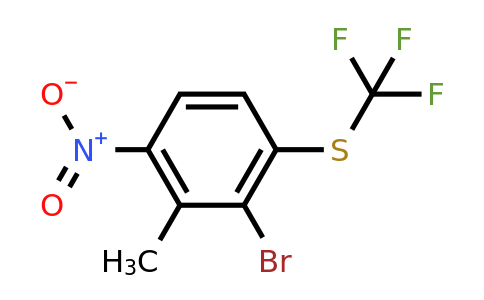 1805568-38-0 | 2-Bromo-6-nitro-3-(trifluoromethylthio)toluene