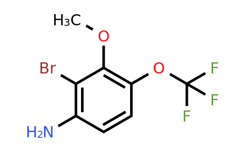 1805568-90-4 | 2-Bromo-3-methoxy-4-(trifluoromethoxy)aniline