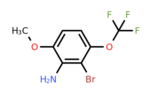1805568-93-7 | 2-Bromo-6-methoxy-3-(trifluoromethoxy)aniline