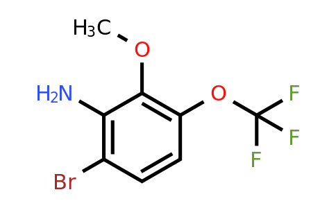1805569-27-0 | 6-Bromo-2-methoxy-3-(trifluoromethoxy)aniline