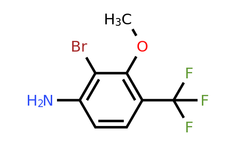 1805569-39-4 | 2-Bromo-3-methoxy-4-(trifluoromethyl)aniline