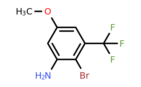 1805569-47-4 | 2-Bromo-5-methoxy-3-(trifluoromethyl)aniline