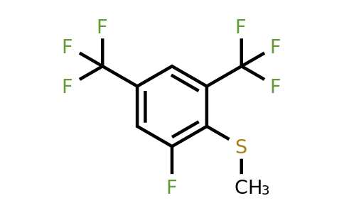 1805569-62-3 | 2,4-Bis(trifluoromethyl)-6-fluorothioanisole