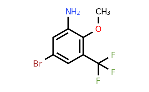 1805569-65-6 | 5-Bromo-2-methoxy-3-(trifluoromethyl)aniline