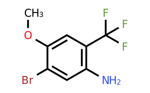 1805569-77-0 | 5-Bromo-4-methoxy-2-(trifluoromethyl)aniline