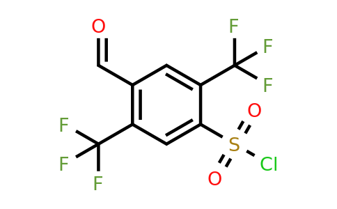 1805570-32-4 | 2,5-Bis(trifluoromethyl)-4-formylbenzenesulfonyl chloride