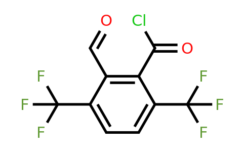 1805570-53-9 | 3,6-Bis(trifluoromethyl)-2-formylbenzoyl chloride