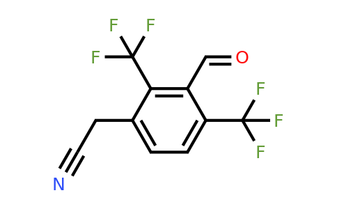 1805571-36-1 | 2,4-Bis(trifluoromethyl)-3-formylphenylacetonitrile