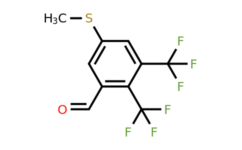 1805571-45-2 | 3,4-Bis(trifluoromethyl)-5-formylthioanisole