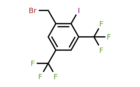 1805572-00-2 | 3,5-Bis(trifluoromethyl)-2-iodobenzyl bromide