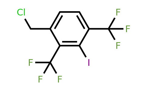1805572-11-5 | 2,4-Bis(trifluoromethyl)-3-iodobenzyl chloride
