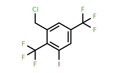 1805572-21-7 | 2,5-Bis(trifluoromethyl)-3-iodobenzyl chloride