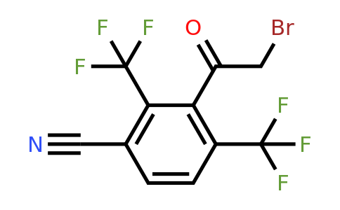 1805572-64-8 | 2',6'-Bis(trifluoromethyl)-3'-cyanophenacyl bromide