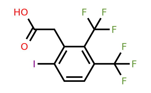 1805572-69-3 | 2,3-Bis(trifluoromethyl)-6-iodophenylacetic acid