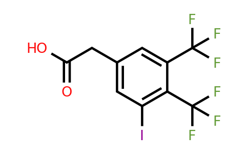 1805572-76-2 | 3,4-Bis(trifluoromethyl)-5-iodophenylacetic acid