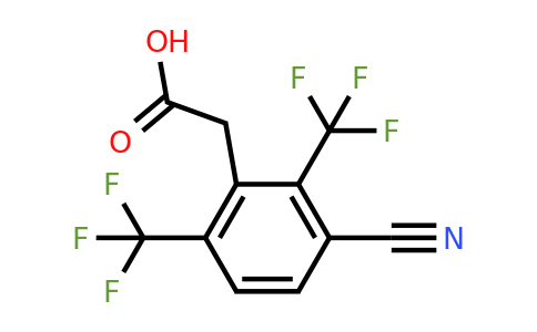 1805572-96-6 | 2,6-Bis(trifluoromethyl)-3-cyanophenylacetic acid