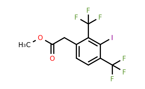 1805572-97-7 | Methyl 2,4-bis(trifluoromethyl)-3-iodophenylacetate
