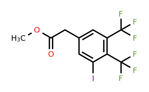 1805573-07-2 | Methyl 3,4-bis(trifluoromethyl)-5-iodophenylacetate