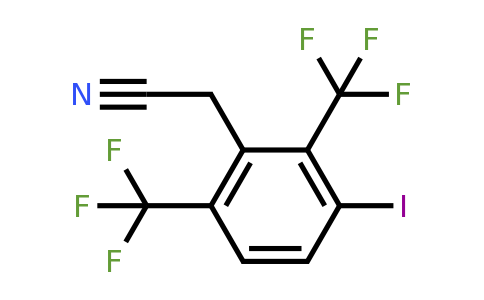 1805573-29-8 | 2,6-Bis(trifluoromethyl)-3-iodophenylacetonitrile