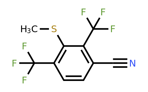 1805573-50-5 | 2,6-Bis(trifluoromethyl)-3-cyanothioanisole