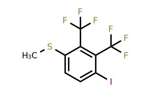 1805573-57-2 | 2,3-Bis(trifluoromethyl)-4-iodothioanisole