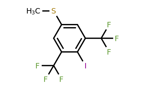 1805573-63-0 | 3,5-Bis(trifluoromethyl)-4-iodothioanisole
