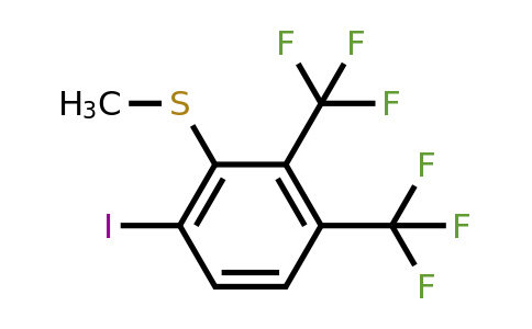 1805573-64-1 | 2,3-Bis(trifluoromethyl)-6-iodothioanisole