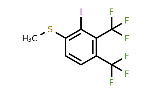 1805573-76-5 | 3,4-Bis(trifluoromethyl)-2-iodothioanisole