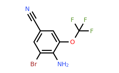 1805573-80-1 | 2-Bromo-4-cyano-6-(trifluoromethoxy)aniline